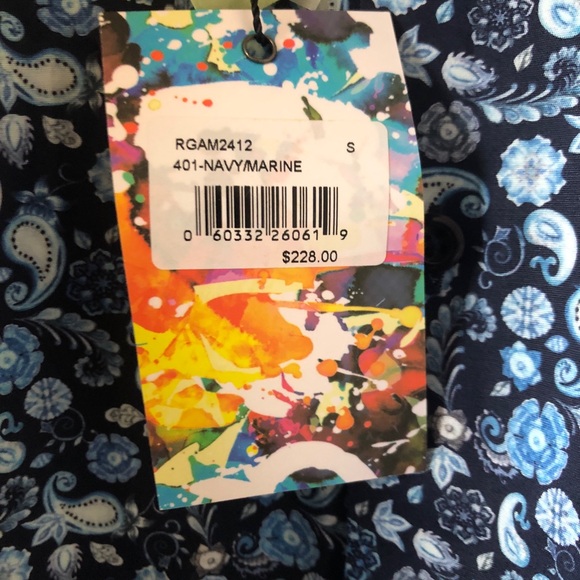 Robert Graham Men's Long Sleeve Button Down Shirt Sz. S Stretch Classic Fit - Picture 13 of 13